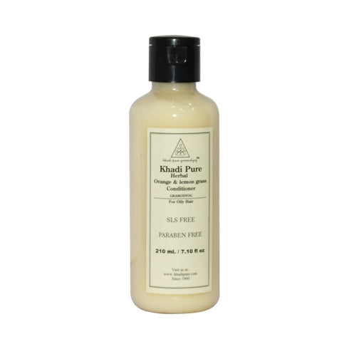 Khadi Pure Herbal Orange & Lemon Grass Hair Conditioner SLS-Paraben Free